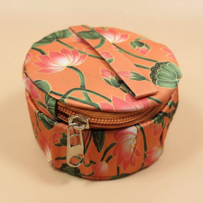 Pichwai Lotus Bangle Box Zipper