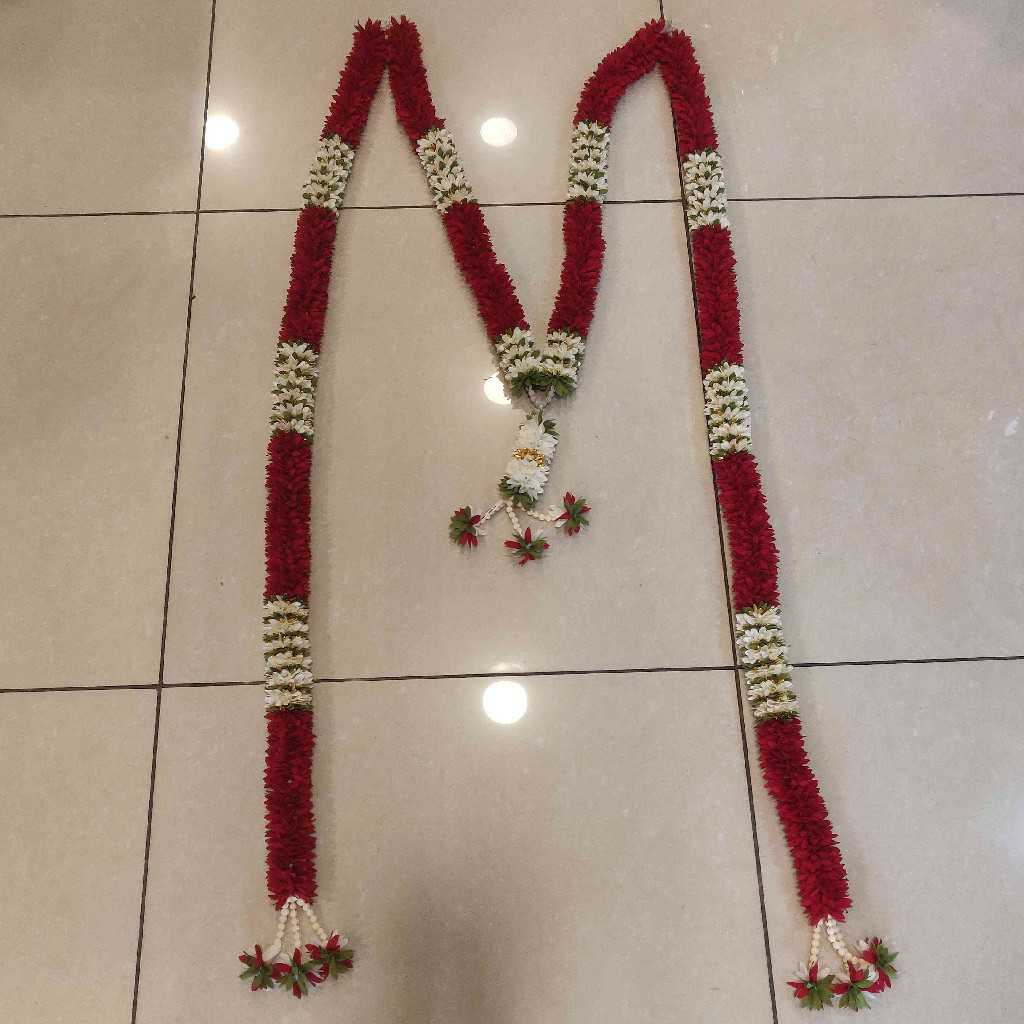Jasmine Door Set Golden Chakra Red-Maroon