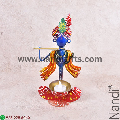 Krishna T Lite Holder Assorted Colours