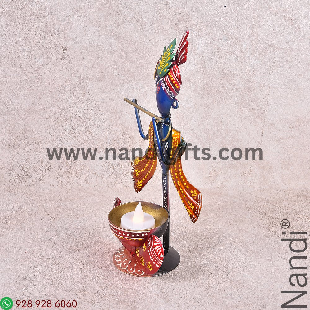 Krishna T Lite Holder Assorted Colours