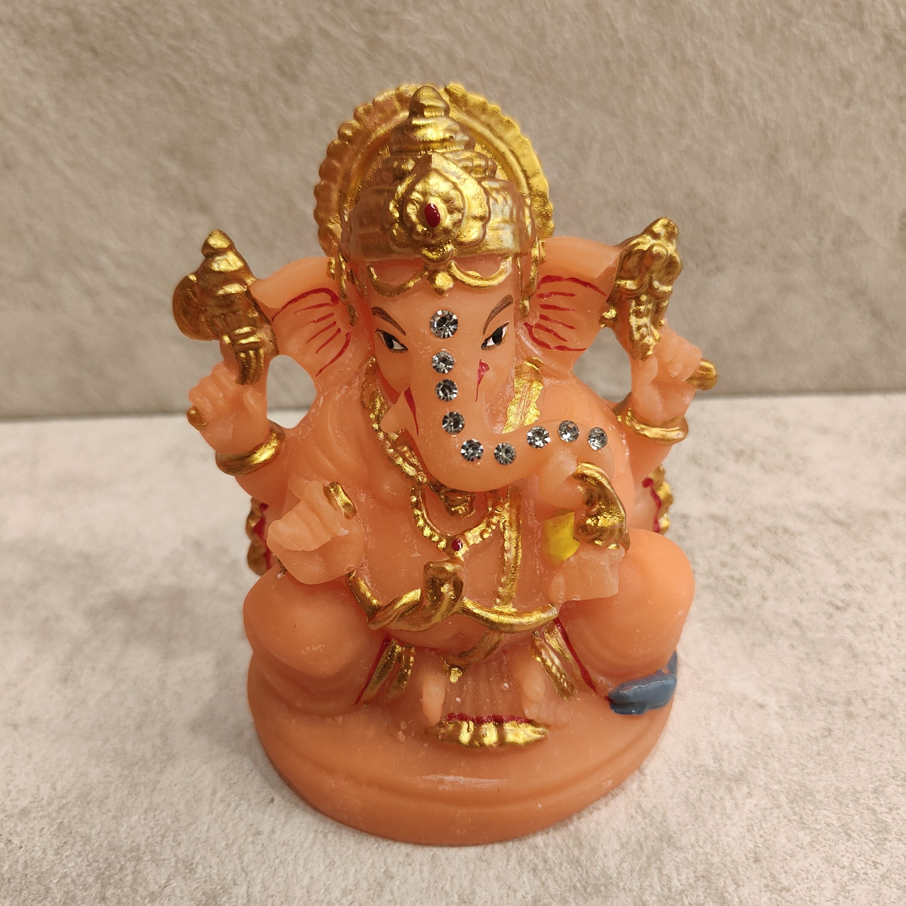 Orange Ganesh Assorted 4inch