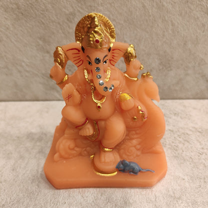 Orange Ganesh Assorted 4inch