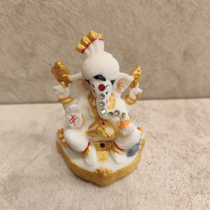 Ganesh Mini Marble Finish assorted