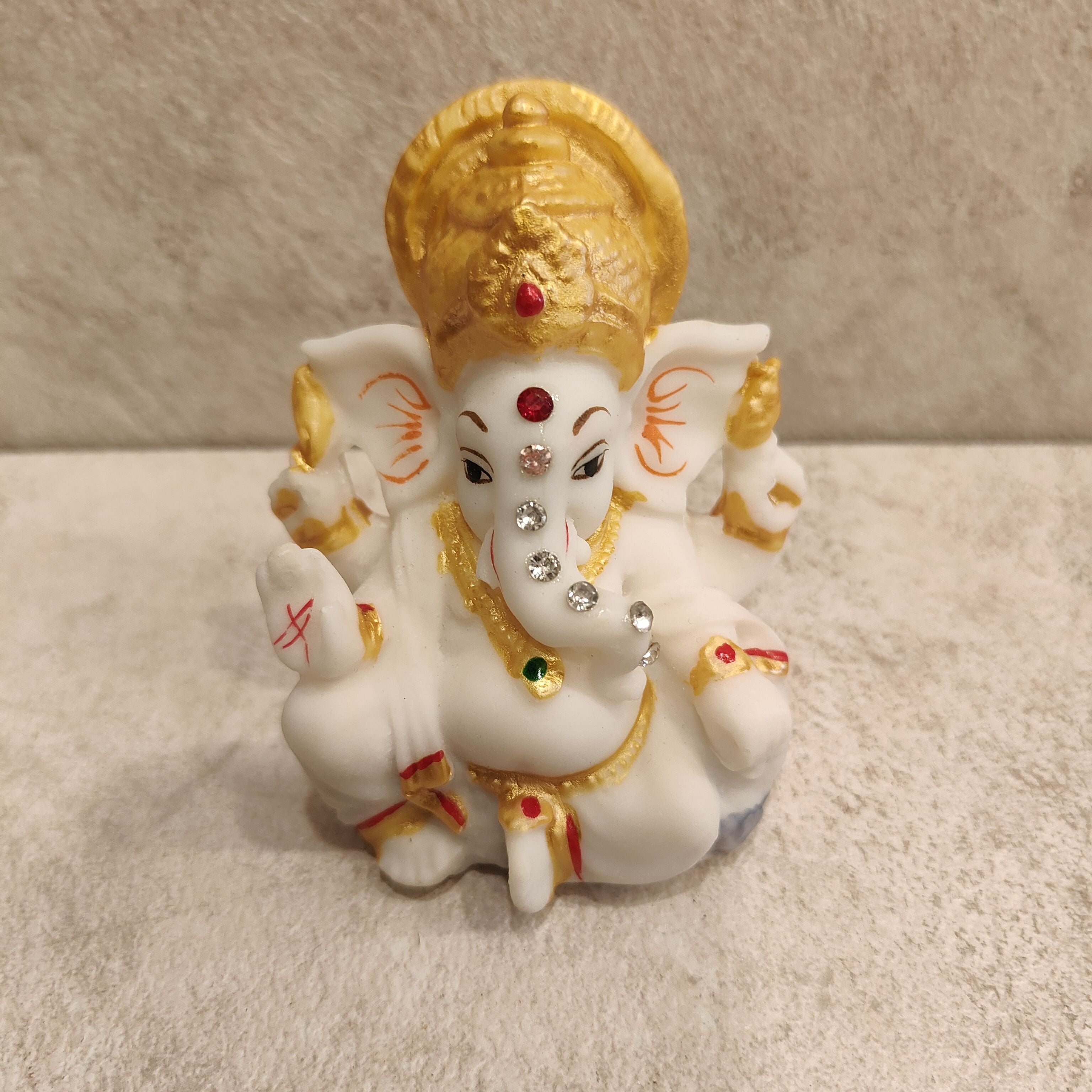 Ganesh Mini Marble Finish assorted