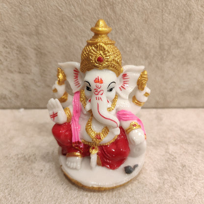 Marble Finish Assorted Ganesh