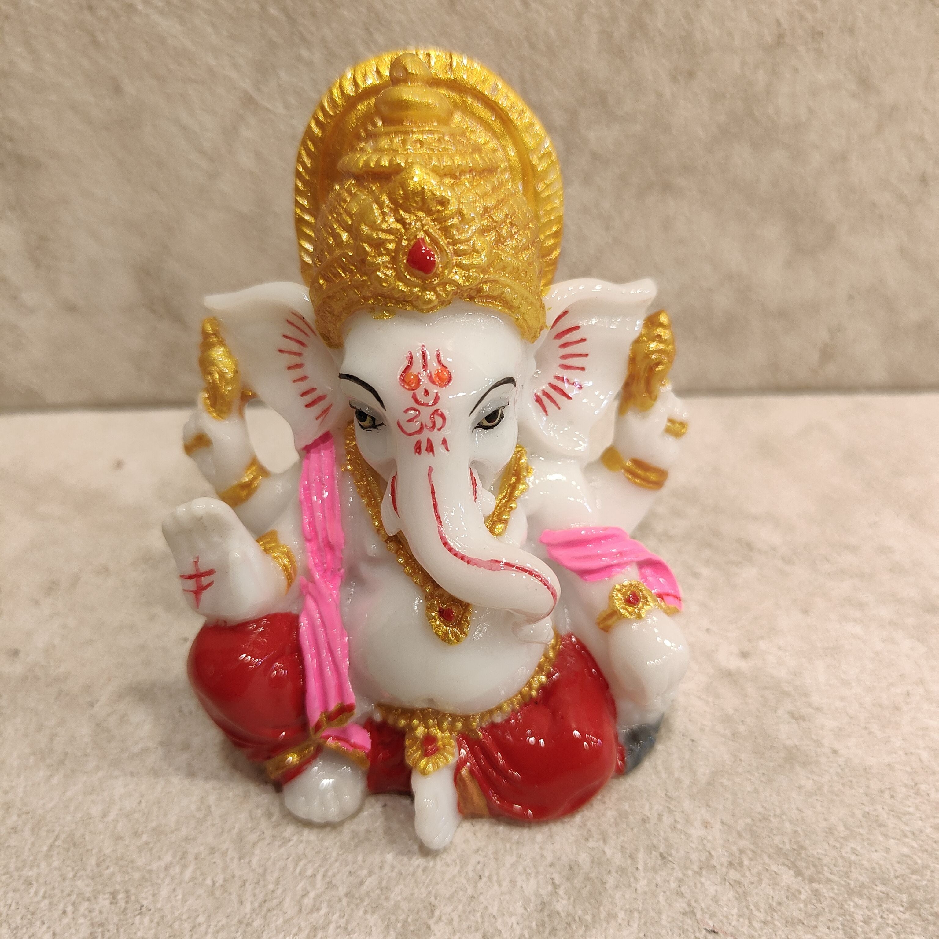 Marble Finish Assorted Ganesh