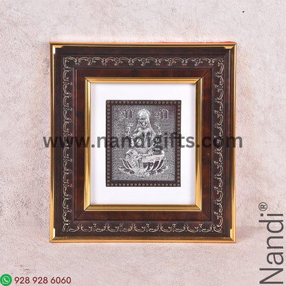 Lakshmi Photo Frame 999 Silver 19x21 cm