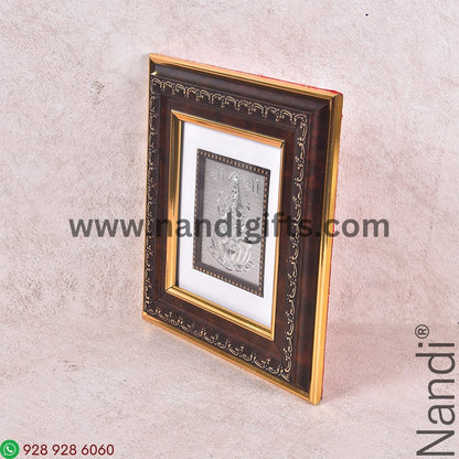 Lakshmi Photo Frame 999 Silver 19x21 cm