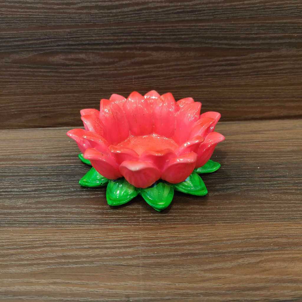 Lotus Base Polystone 4 Inch