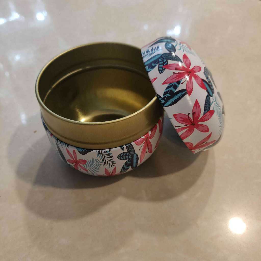 Tin Box Printed Cylindrical shape