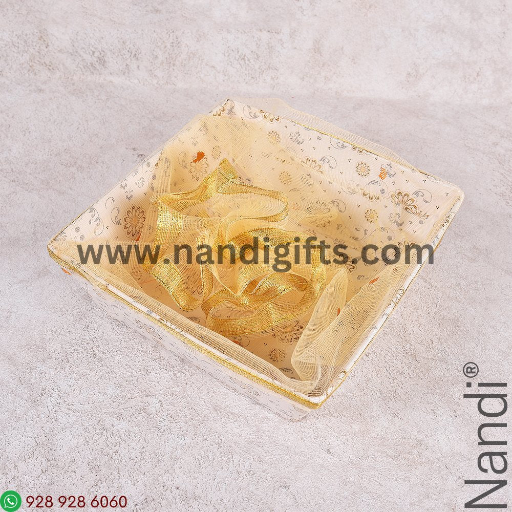 Square Hamper 6x6 Assorted Prints