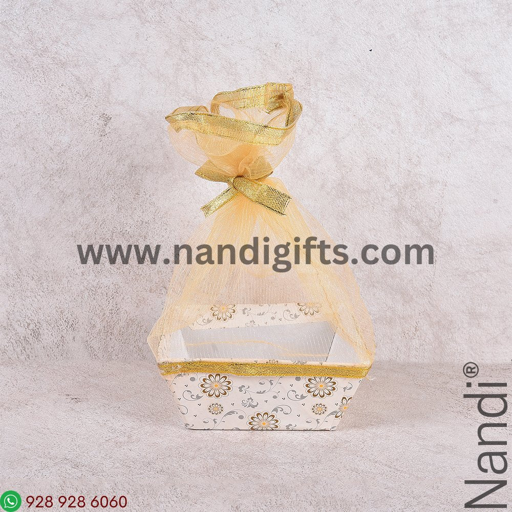 Square Hamper 4x4 Assorted Prints