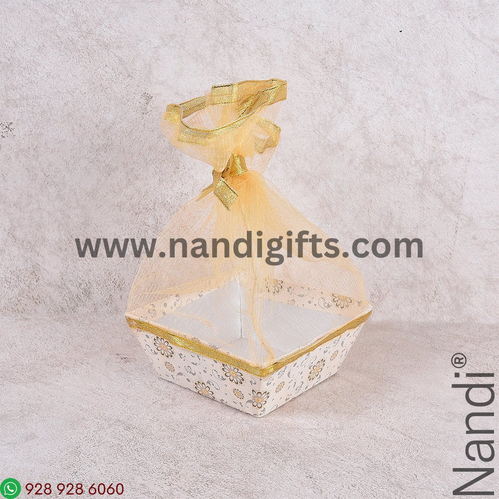 Square Hamper 4x4 Assorted Prints