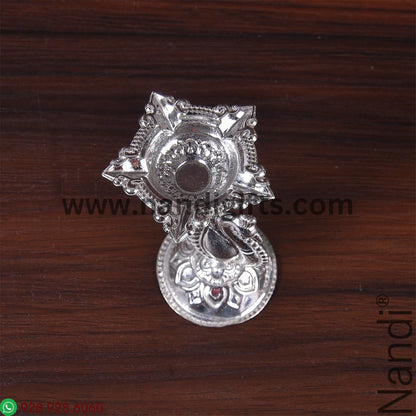 GSB Peacock Panchmuki-Leaf Diya Assorted