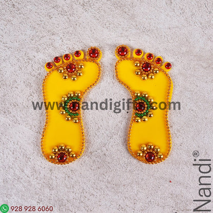 Acrylic Lakshmi Padam Decorated