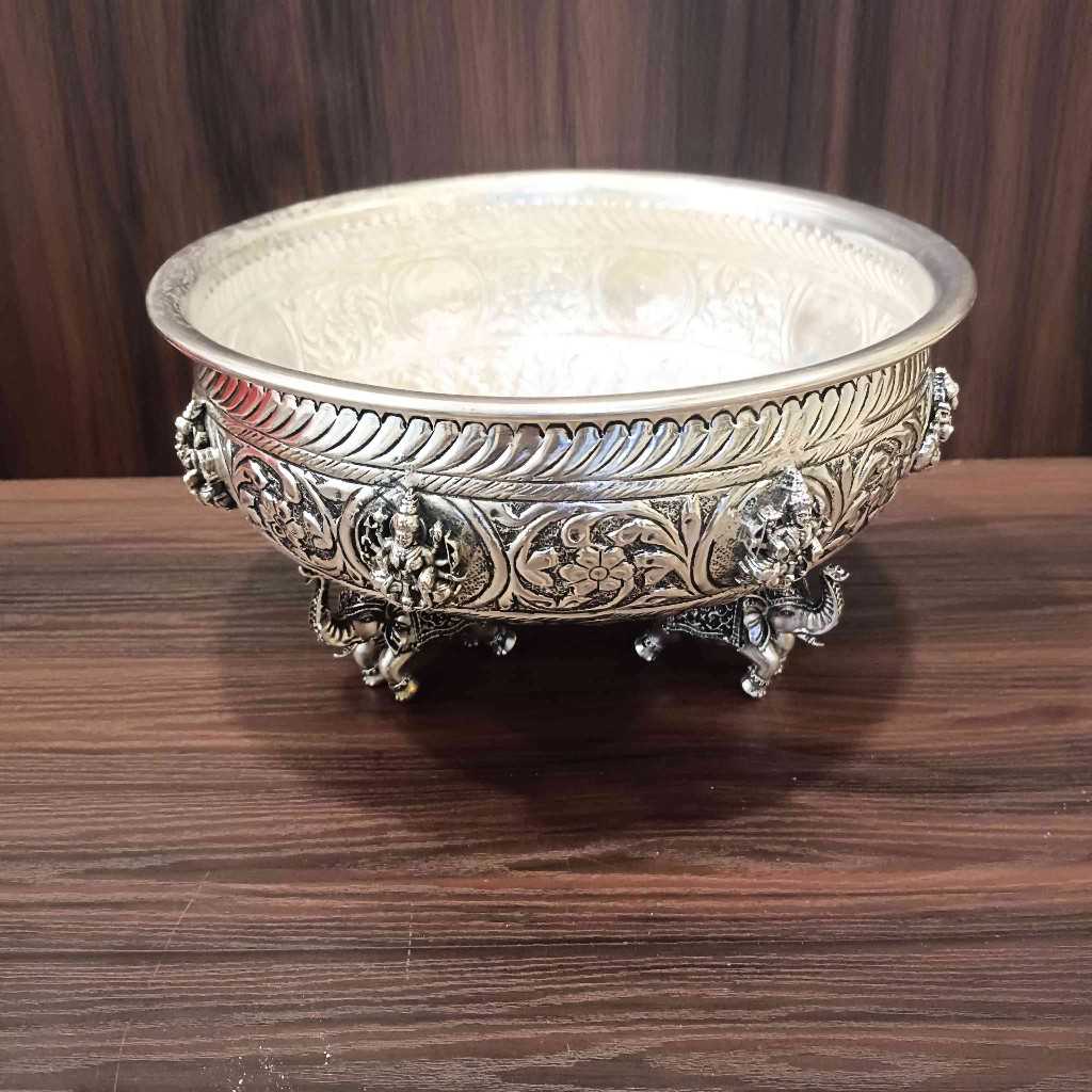 GS Antiq Urli -Bowl Astalakshmi 8 Inch