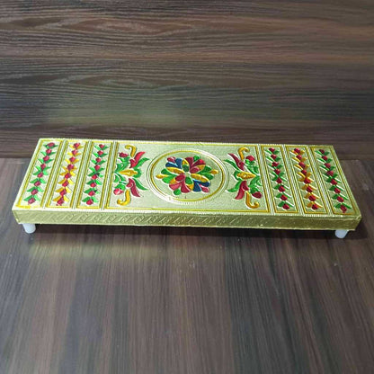 Minakari Pooja Stand 12x4