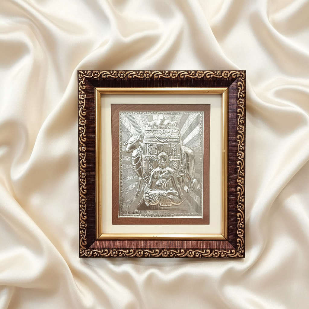 999 Silver Photo Frame Raghavendra No1