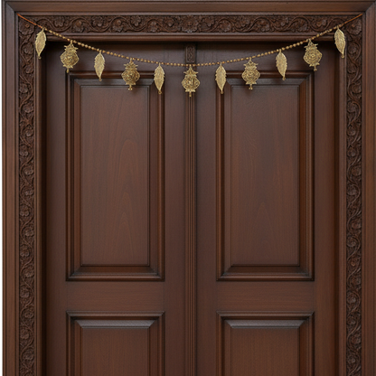 Metal Kalash Antiq Toran