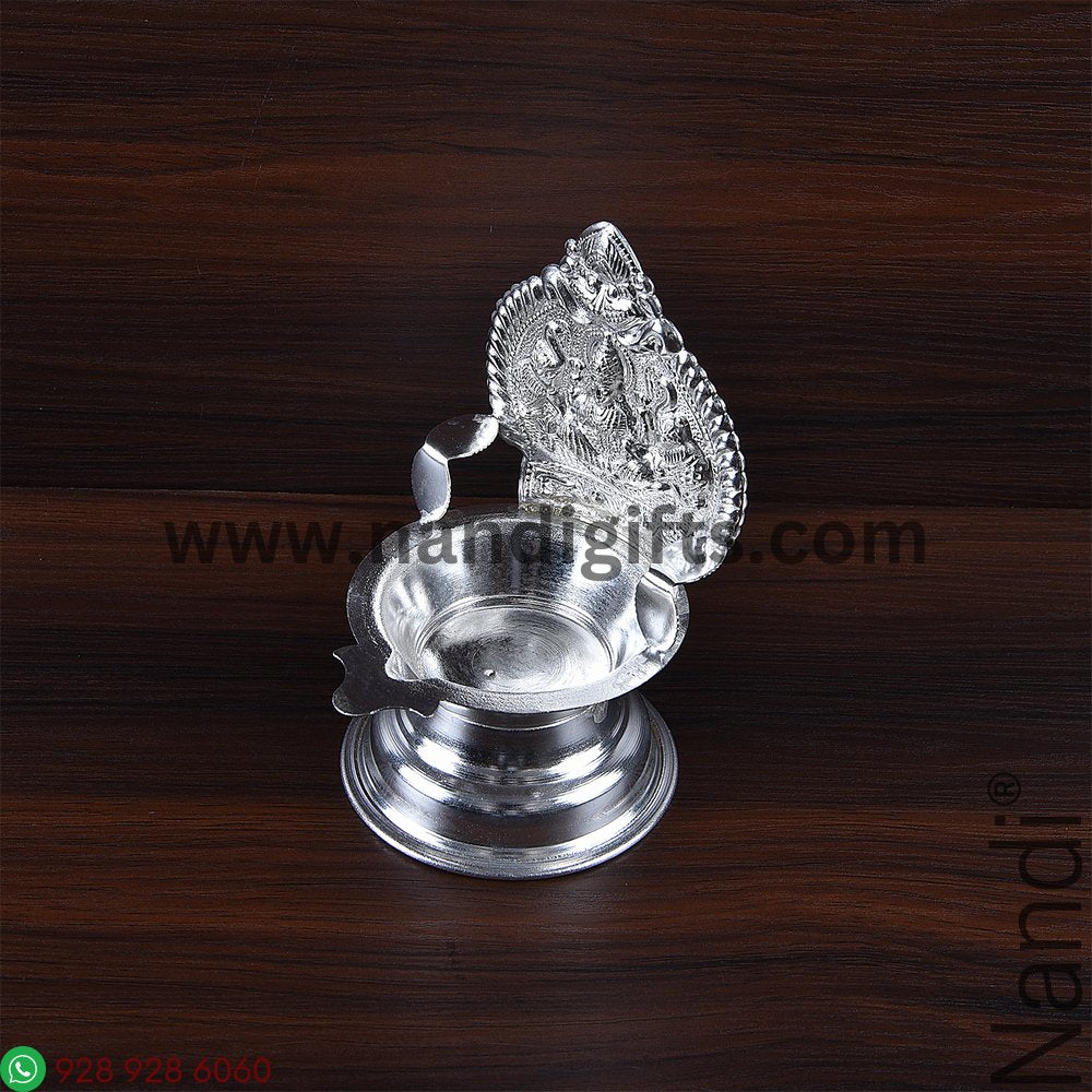 German Silver Kamakshi Deepam