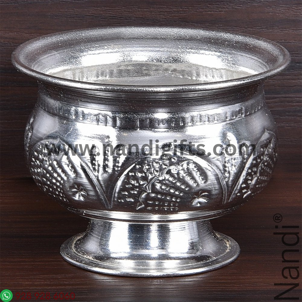 GS KUMKUM MATKA BOWL WITH STAND