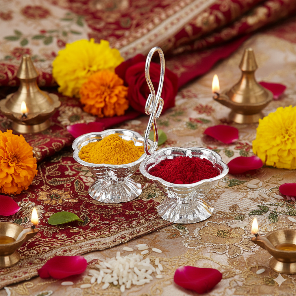 german silver sindoor dani return gifts