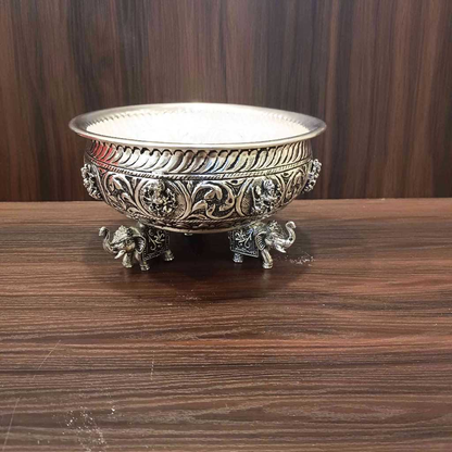 GS Antiq Urli -Bowl Astalakshmi 6.5 Inch