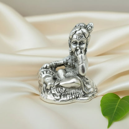 LADDU GOPAL MINI SILVER ANTIQ