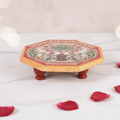Marble octagon Chowki 4x4