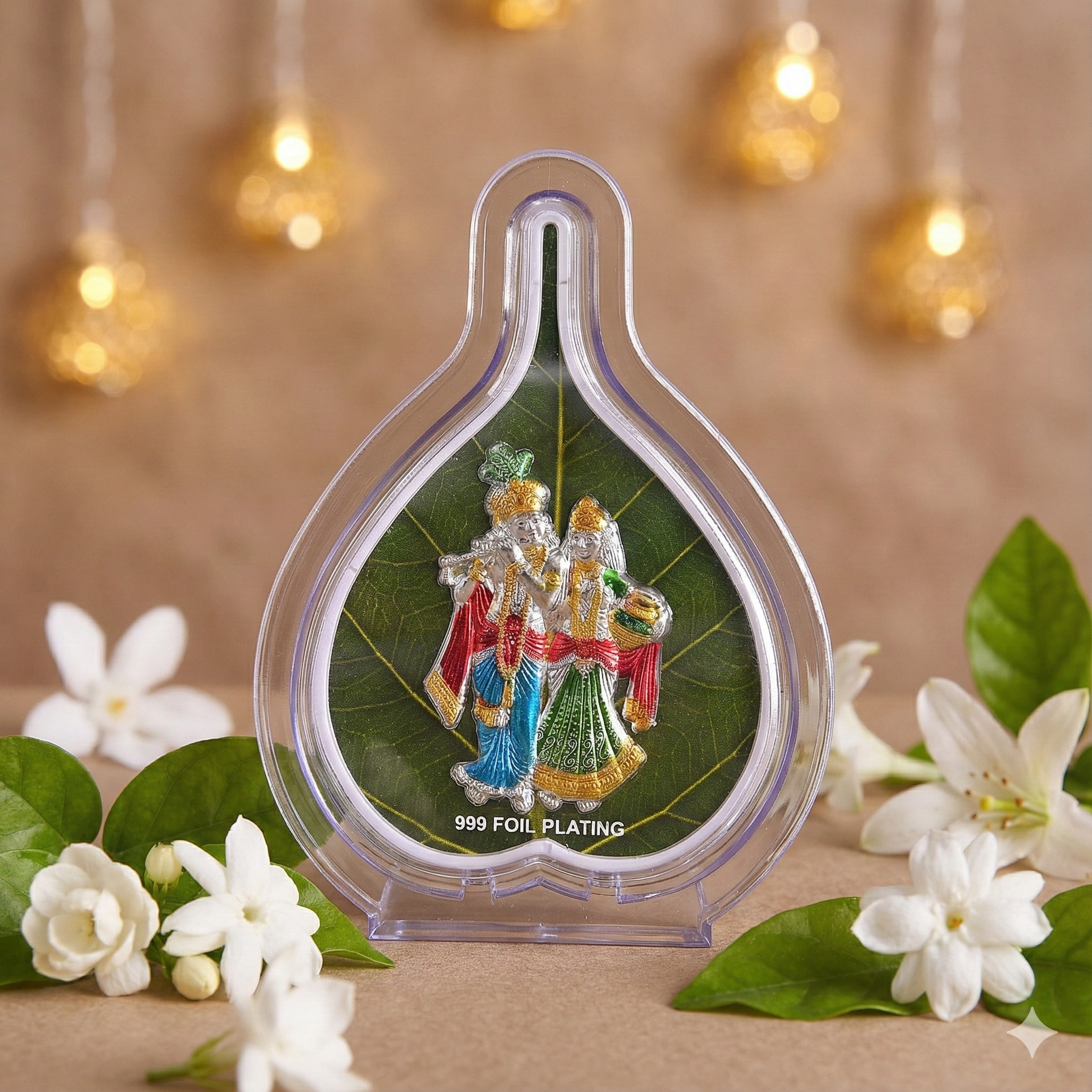 radha krishna coloured photo frame divine gifts