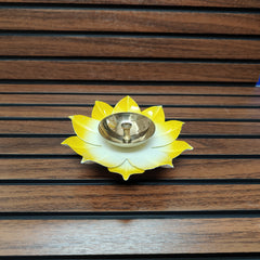 LOTUS DIYA MINI YELLOW