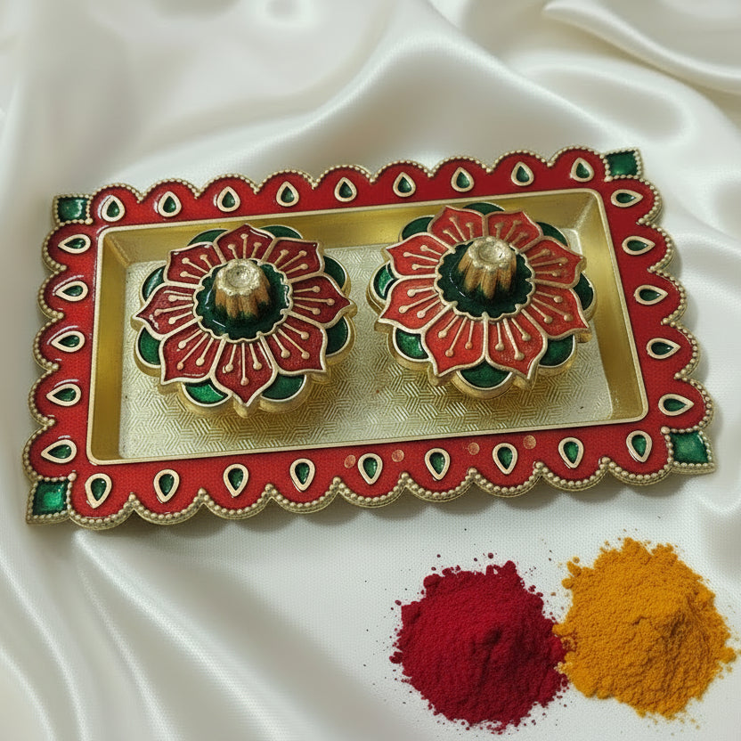 Square Kumkum Box